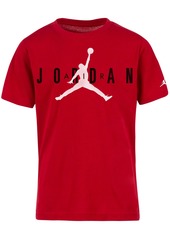 Jordan Big Boys Graphic Short Sleeves T-shirt - Carbon Heather