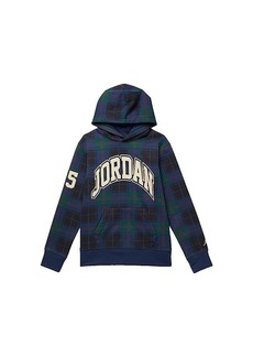Jordan Essentials Plaid Pullover Hoodie (Big Kids)