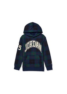 Jordan Essentials Plaid Pullover Hoodie (Toddler/Little Kids)