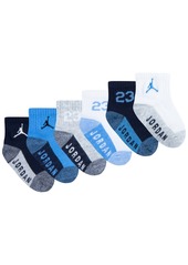 Jordan Baby and Toddler Boys Core Jumpman Ankle Socks, Pack of 6 - Gym Red