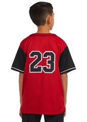 Jordan Big Boys 23 Baseball Jersey - R78gym Red