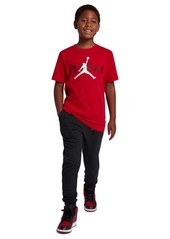 Jordan Big Boys Graphic Short Sleeves T-shirt - Carbon Heather