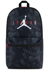 Jordan Big Boys Jumpman Backpack - Black, Gym Red