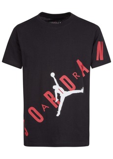 Jordan Big Boys Jumpman Stretch Out T-shirt - Black