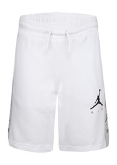 Jordan Big Boys Triple Threat Drawcord Shorts - White
