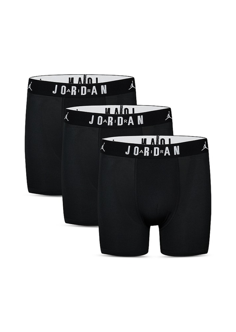 Jordan Boys' Flight Poly Core Boxer Briefs, Pack of 3 - Big Kid