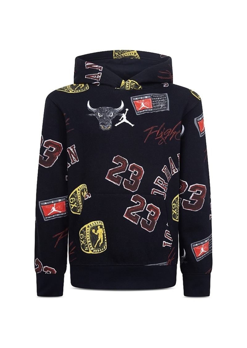 Jordan Boys' Jordan Printed Fleece Hoodie - Big Kid