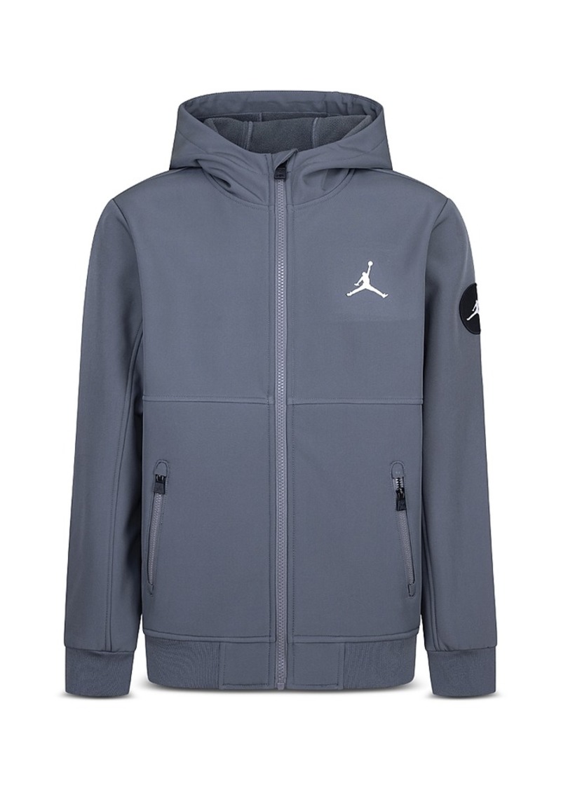 Jordan Boys' Soft Shell Hooded Jacket - Big Kid