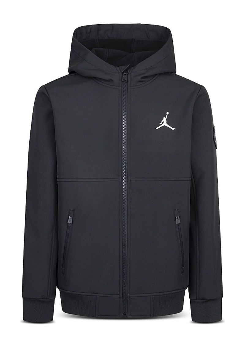 Jordan Boys' Soft Shell Hooded Jacket - Big Kid