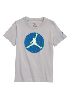 Jordan Kids' Jumpman Applique T-Shirt in Light Grey Heather at Nordstrom