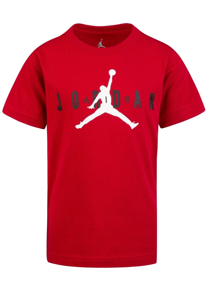 Jordan Little Boys Logo T-Shirt - Red