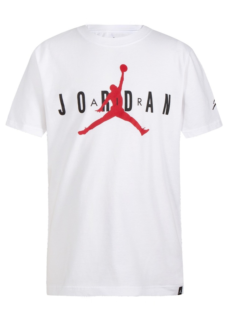 Jordan Little Boys Logo T-Shirt - White