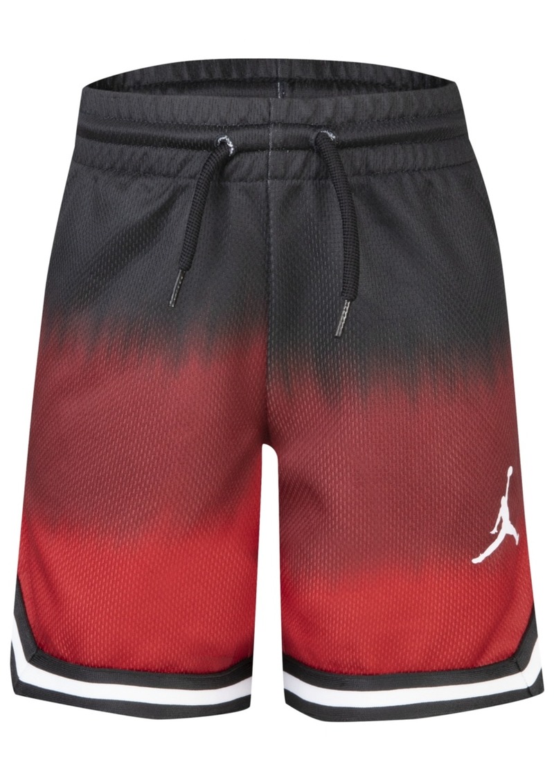 Jordan Little Boys Ombre Mesh Shorts - Gym Red