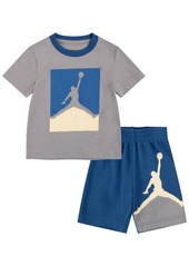 Jordan Toddler Boys Jumpman T-shirt and French Terry Shorts, 2 Piece Set