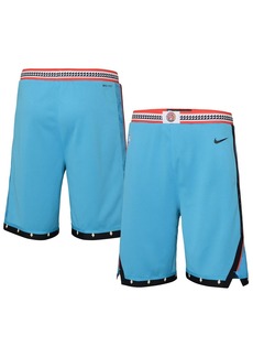 Big Boys Jordan Turquoise Phoenix Suns 2022/23 City Edition Swingman Shorts - Turquoise