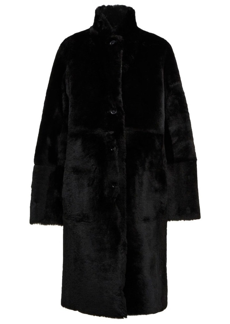 Joseph Britanny reversible leather and shearling coat