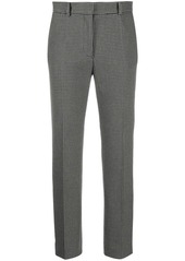 Joseph check print tapered trousers