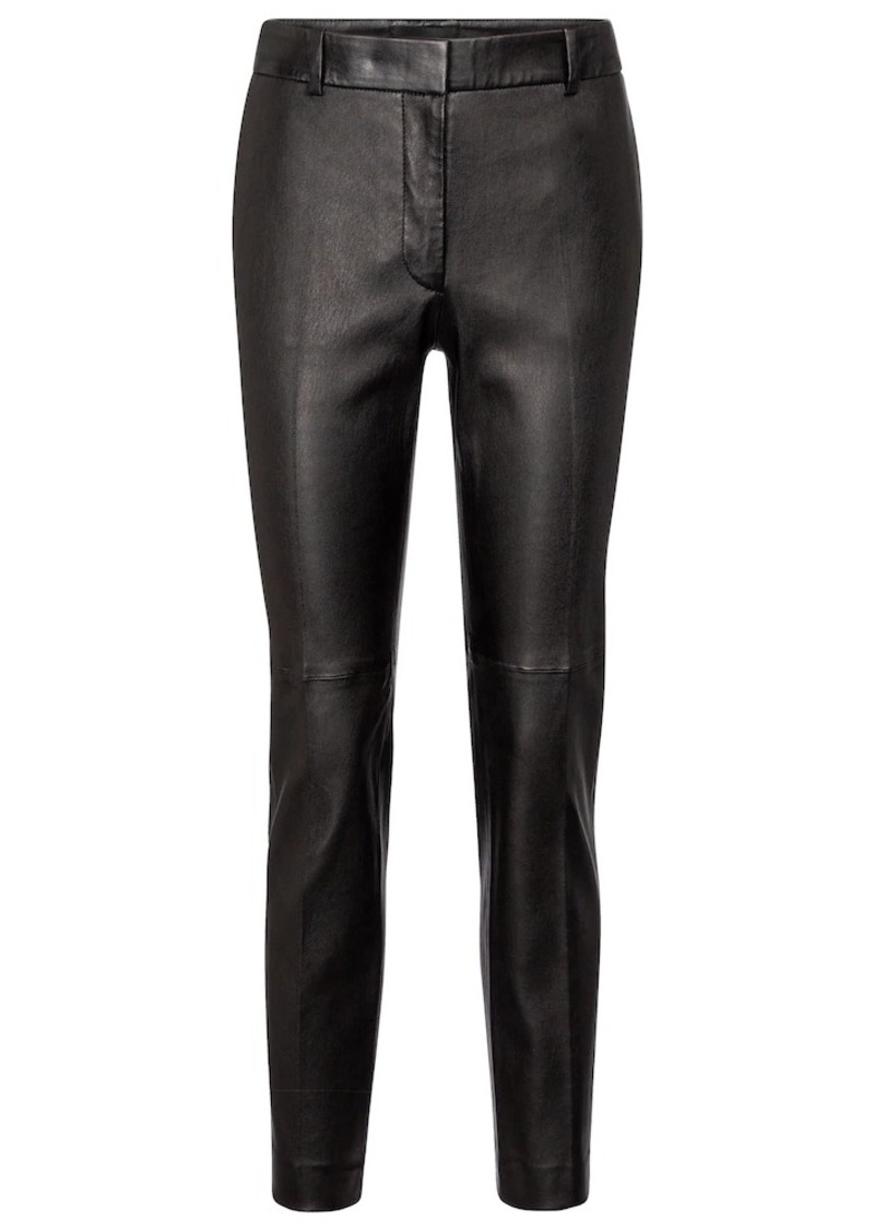 Joseph Coleman mid-rise leather pants