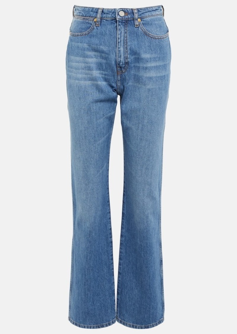 Joseph Fulham high-rise straight jeans
