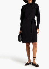 Joseph - Alfreda belted silk crepe de chine dress - Black - FR 36