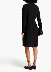 Joseph - Alfreda belted silk crepe de chine dress - Black - FR 36