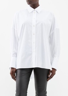Joseph - Baja Cotton-poplin Shirt - Womens - White