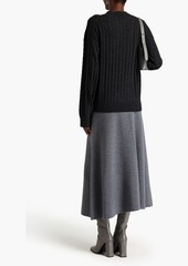 Joseph - Cable-knit sweater - Gray - S