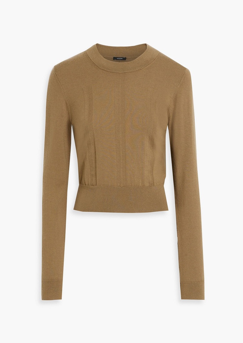 Joseph - Cashmere-blend sweater - Brown - XS