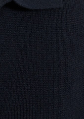 Joseph - Cropped cashmere polo sweater - Blue - L