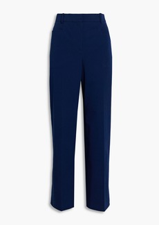 Joseph - Cropped cotton-blend twill straight-leg pants - Blue - FR 38
