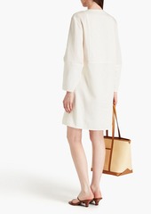 Joseph - Dasia silk and cotton-blend dress - White - FR 34