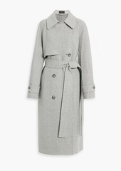 Joseph - Double-breasted wool and cashmere-blend coat - Gray - FR 36