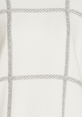 Joseph - Oversized jacquard-knit turtleneck sweater - White - S