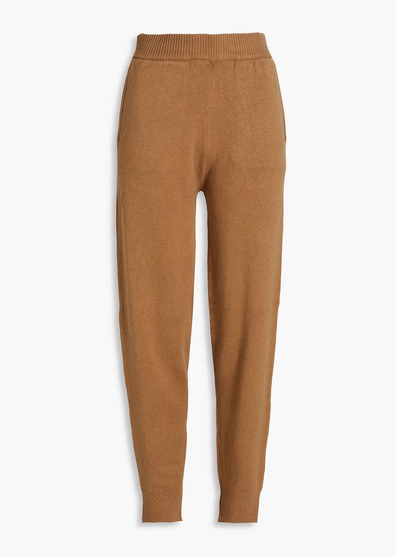 Joseph - Silk-blend track pants - Brown - M