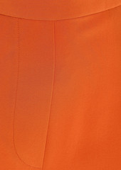 Joseph - Silk crepe de chine straight-leg pants - Orange - FR 34