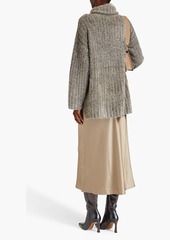 Joseph - Tinsel turtleneck sweater - Metallic - XS