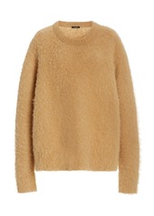 Joseph - Women's Oversized Brushed Alpaca-Blend Sweater - Brown - Moda Operandi