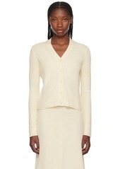 Joseph Beige Button Cardigan