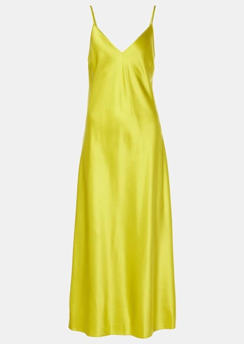 Joseph Clea silk satin slip dress