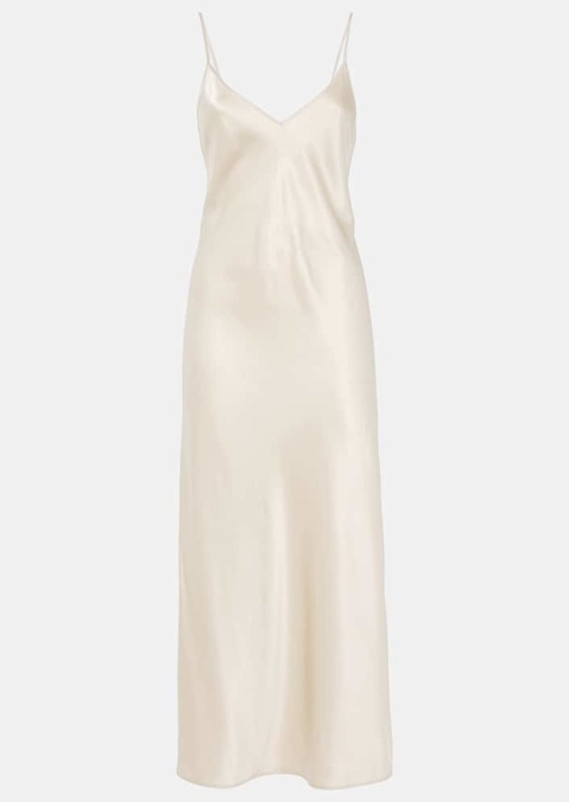 Joseph Clea silk satin slip dress