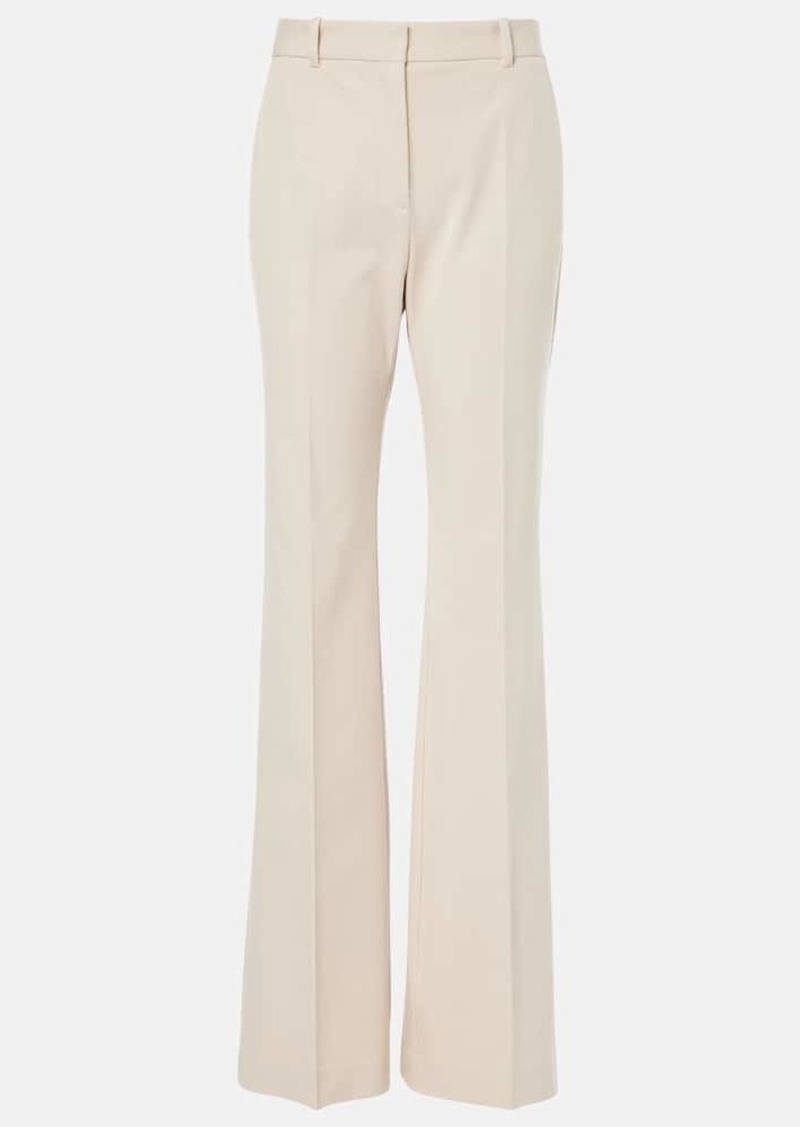 Joseph High-rise flared pants