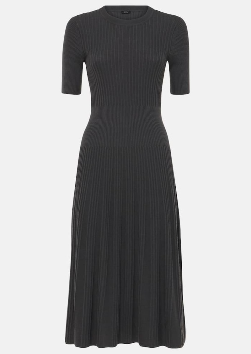 Joseph Knitted wool midi dress