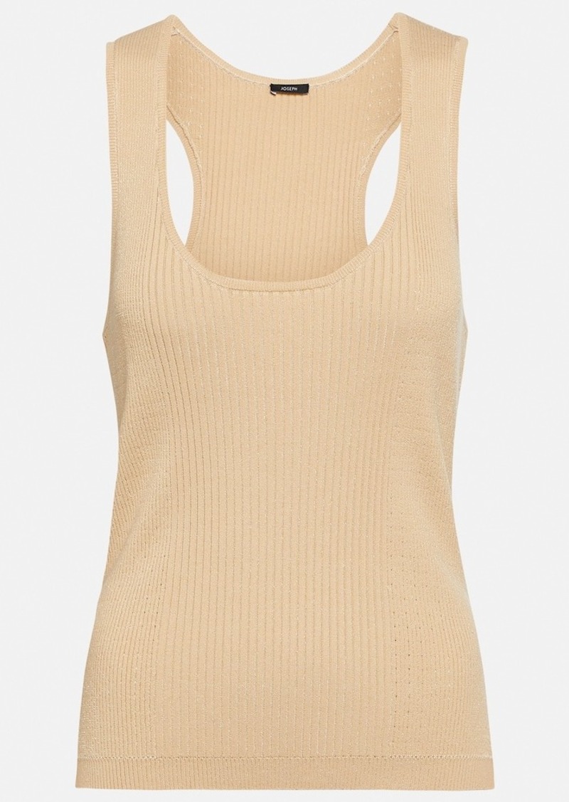 Joseph Ribbed-knit jersey tank top