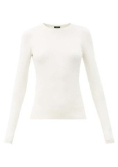 Joseph Round-neck silk-blend sweater