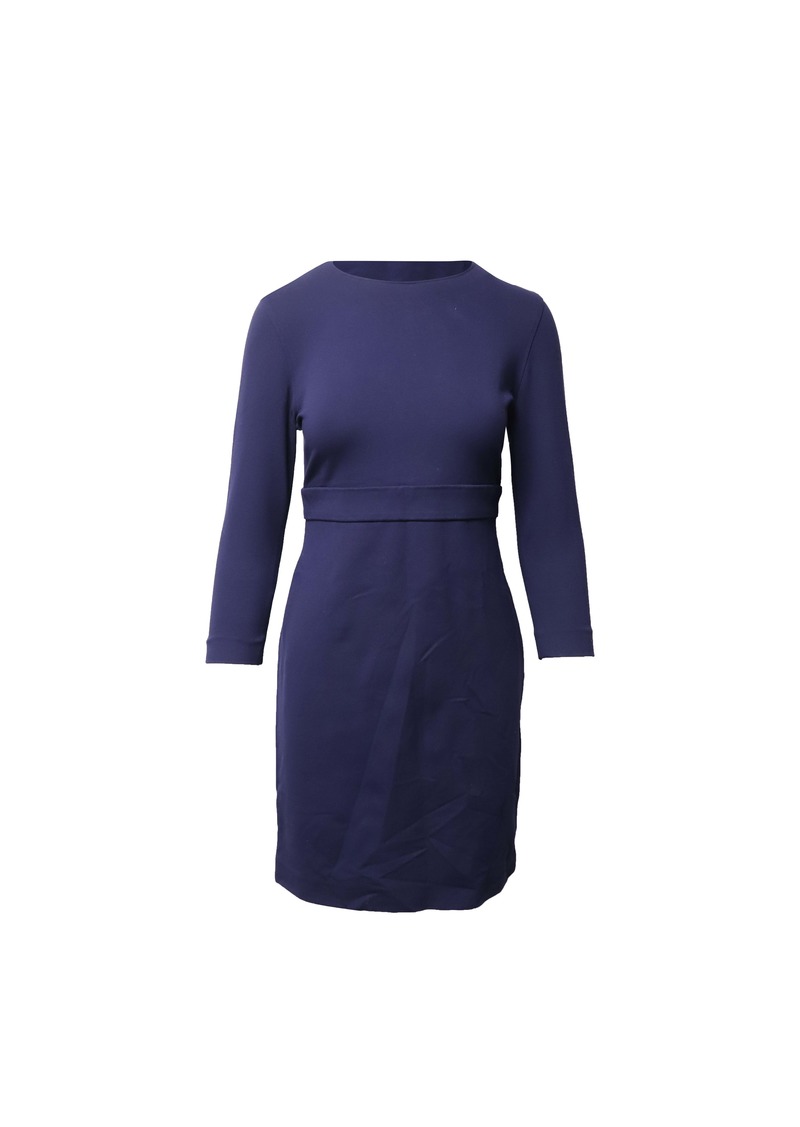 Joseph Sheath Dress in Navy Blue Viscose