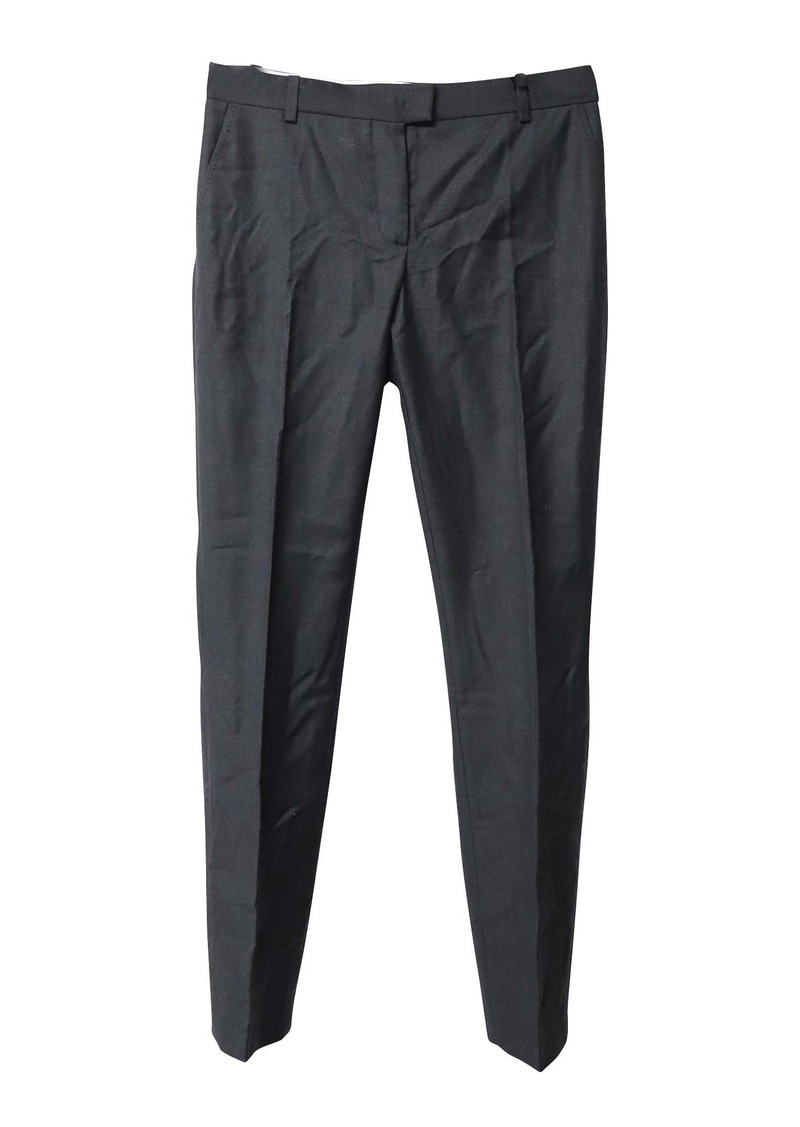 Joseph Straight-Cut Tailored Trousers in Grey Laine