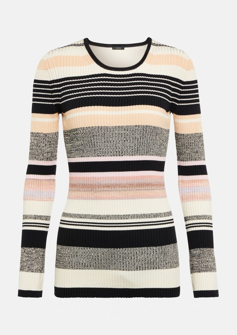 Joseph Striped long-sleeve top