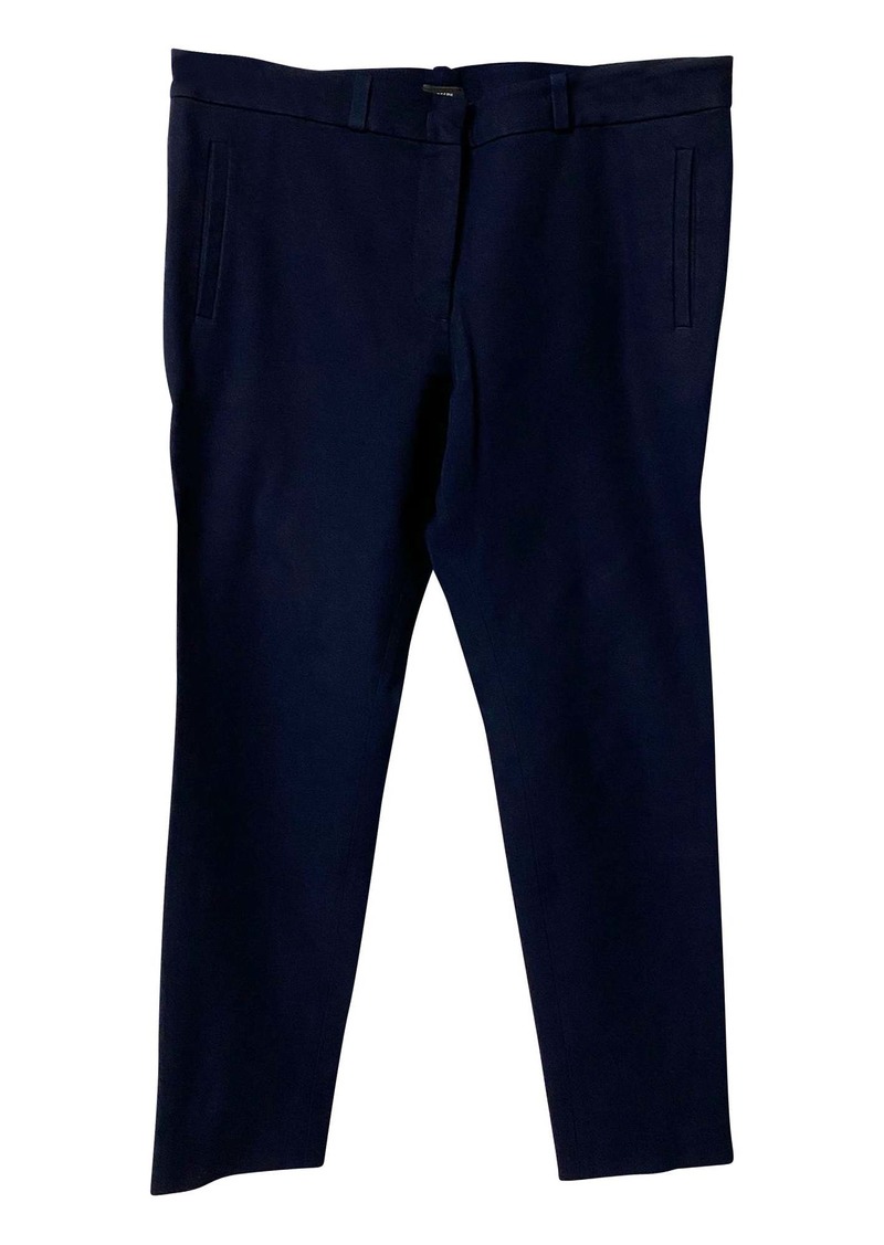 Joseph Trousers with Pockets in Blue Viscose