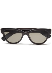 Joseph Woman D-frame Acetate Sunglasses Black