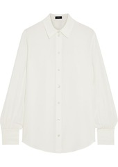 Joseph Woman Klein Washed-silk Shirt Ecru